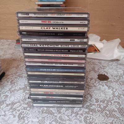 COUNTRY WESTERN MUSIC ON CD'S
