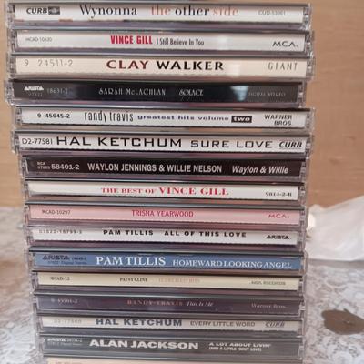 COUNTRY WESTERN MUSIC ON CD'S
