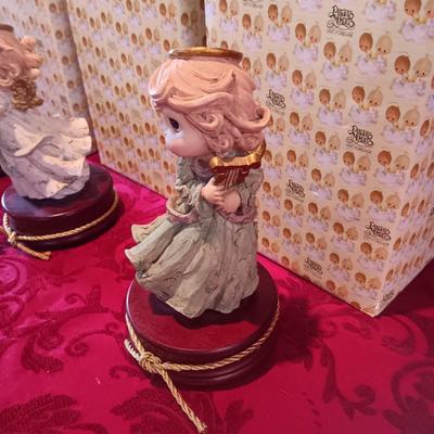 3 MUSIC BOX PRECIOUS MOMENTS FIGURINES
