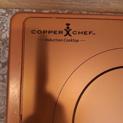 COPPER CHEF INDUCTION COOKTOP AND A WARMER