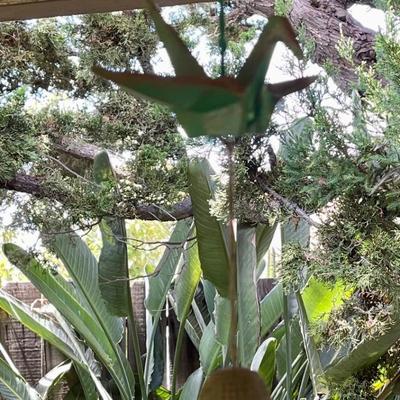 Pterodactyl Garden Art Wind Chime