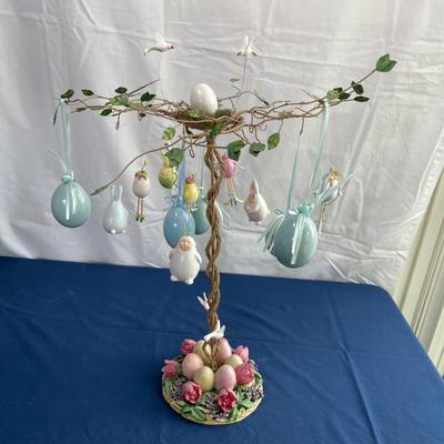 Easter tree with ornaments