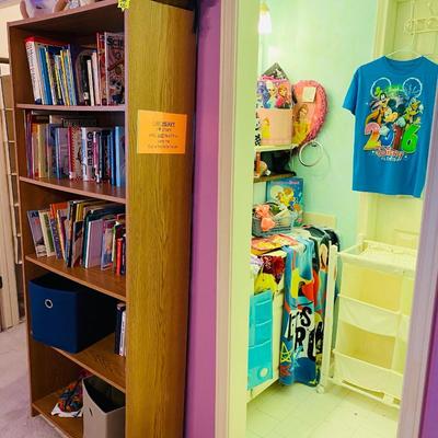 Lot 3: Kids Books, Shelf & More