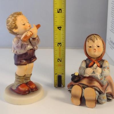 Pair of Hummel Figurines- 'Morning Concert' and 'Happy Pastime'