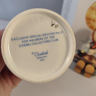 Pair of Hummel Figurines- 'Morning Concert' and 'Happy Pastime'