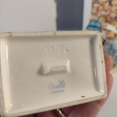 Pair of Hummel Figurines- 'Little Nurse' and 'Merry Wanderer'