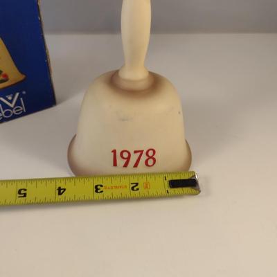 Vintage 1978 Goebel Hummel Porcelain Bell
