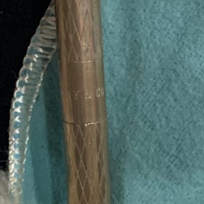 Tiffany & Co Sterling Pen in bag
