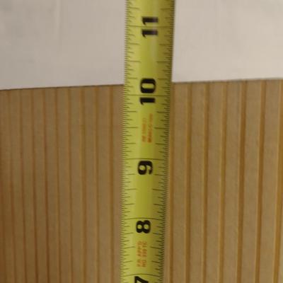 Solid Wood Basket Weaving Molds- 3 Pieces (#1)