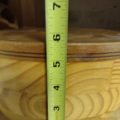 Solid Wood Basket Weaving Molds- 3 Pieces (#1)