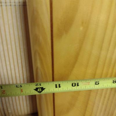 Solid Wood Basket Weaving Molds- 2 Pieces (#2)