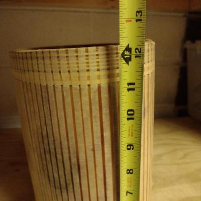 Solid Wood Basket Weaving Molds- Tote and Bread Bowl- 2 Pieces (#4)