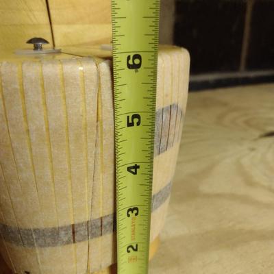 Solid Wood Basket Weaving Molds-Creel Purses- 4 Pieces (#5)