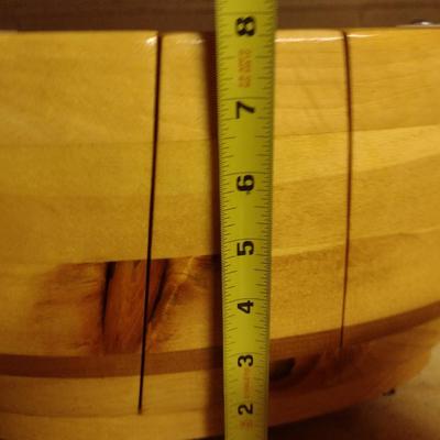 Solid Wood Basket Weaving Molds-Creel Purses- 4 Pieces (#5)