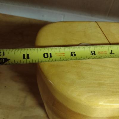 Solid Wood Basket Weaving Molds-Creel Purses- 4 Pieces (#5)