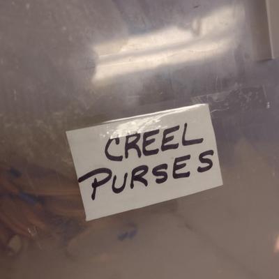 Solid Wood Basket Weaving Molds-Creel Purses- 4 Pieces (#5)