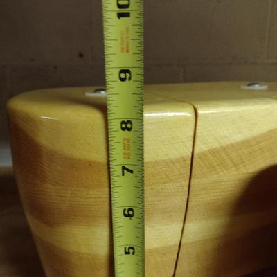 Solid Wood Basket Weaving Molds-Creel Purses- 4 Pieces (#5)