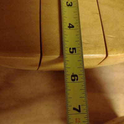 Solid Wood Basket Weaving Molds-Creel Purses- 4 Pieces (#5)