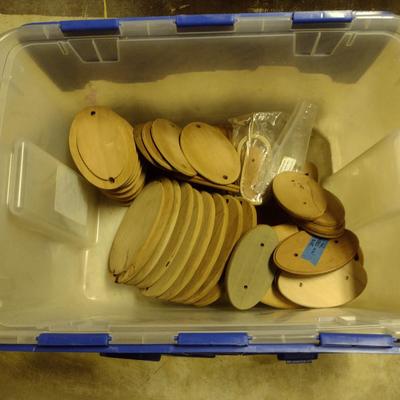 Solid Wood Basket Weaving Molds-Bill White Purses- 5 Pieces (#6)