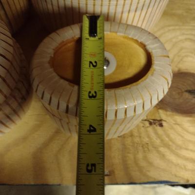 Solid Wood Basket Weaving Molds-Nantucket Purses - 4 Pieces (#7)