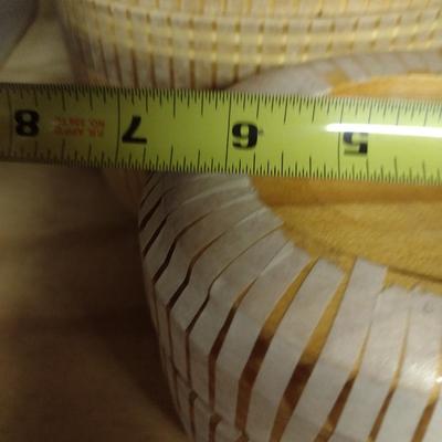 Solid Wood Basket Weaving Molds-Nantucket Purses - 4 Pieces (#7)