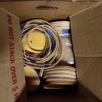 Solid Wood Basket Weaving Molds-DELS Nantucket Hearts - 3 Pieces (#8)