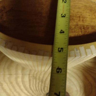 Solid Wood Basket Weaving Molds- 4 Pieces (#9)