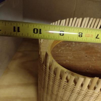 Solid Wood Basket Weaving Molds- 4 Pieces (#10)