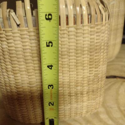 Solid Wood Basket Weaving Molds- 4 Pieces (#10)