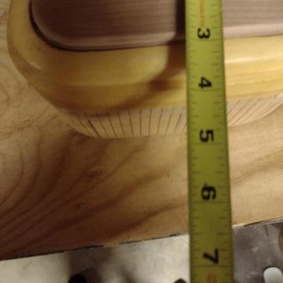 Solid Wood Basket Weaving Molds- 10 Pieces (#11)