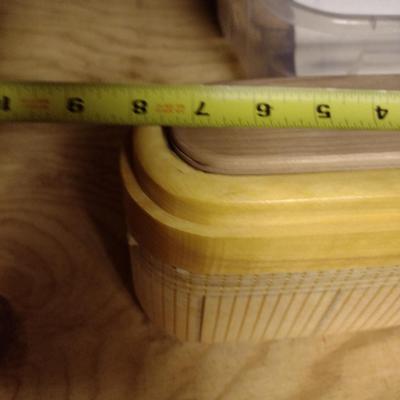 Solid Wood Basket Weaving Molds- 10 Pieces (#11)