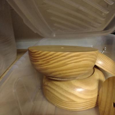 Solid Wood Basket Weaving Molds- 10 Pieces (#11)