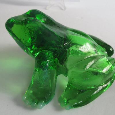 Older Mosser Glass Frog, Green Opalescent