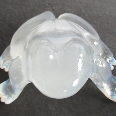 Older Mosser Glass Frog, Colorless Opalescent