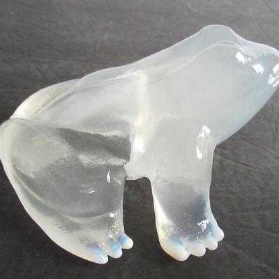 Older Mosser Glass Frog, Colorless Opalescent