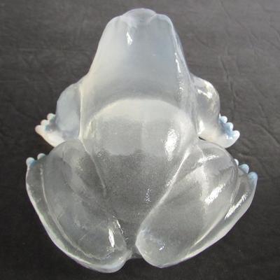 Older Mosser Glass Frog, Colorless Opalescent