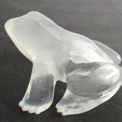 Older Mosser Glass Frog, Colorless Opalescent