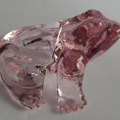 Older Mosser Glass Frog, Light Pink