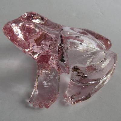 Older Mosser Glass Frog, Light Pink