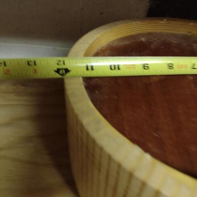 Solid Wood Basket Weaving Molds- 4 Pieces (#15)