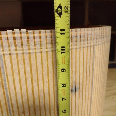 Solid Wood Basket Weaving Molds- Large Oval- 1 Piece (#16)