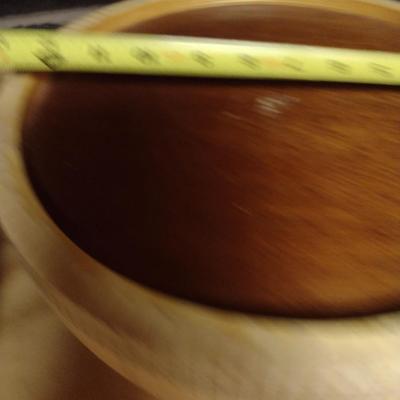 Solid Wood Basket Weaving Molds- Large Round- 2 Pieces (#17)