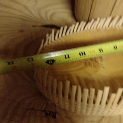 Solid Wood Basket Weaving Molds- 5 Pieces (#18)