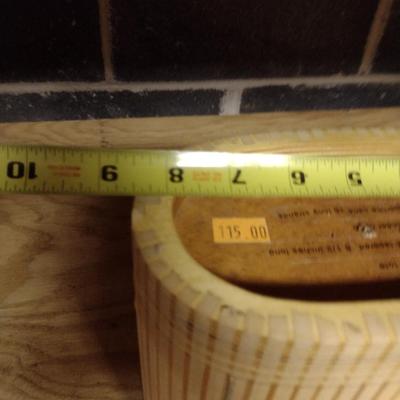 Solid Wood Basket Weaving Molds- 5 Pieces (#18)