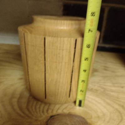 Solid Wood Basket Weaving Molds- 5 Pieces (#18)