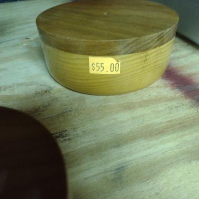 Solid Wood Basket Weaving Molds- 5 Pieces (#18)