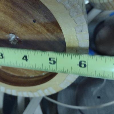 Solid Wood Basket Weaving Mold- Tall, Narrow Knitting Basket- 1 Piece (#20)