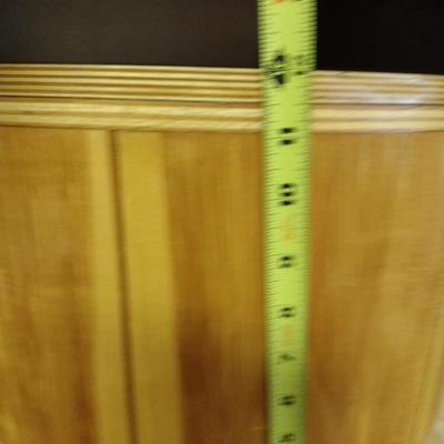 Solid Wood Basket Weaving Mold- Large, Deep Oval- 1 Piece (#21)