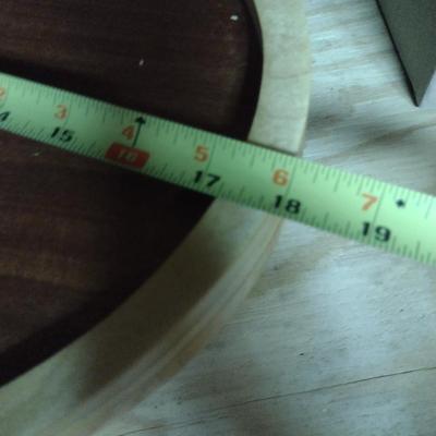 Solid Wood Basket Weaving Mold- 12", 16", and 18" Oval Trays- 3 Piece (#23)