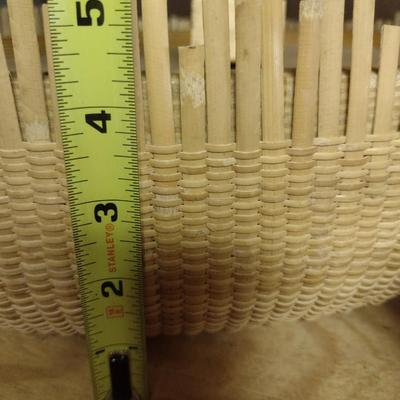 Solid Wood Basket Weaving Molds- Oval Trays- 2 Pieces (#24)